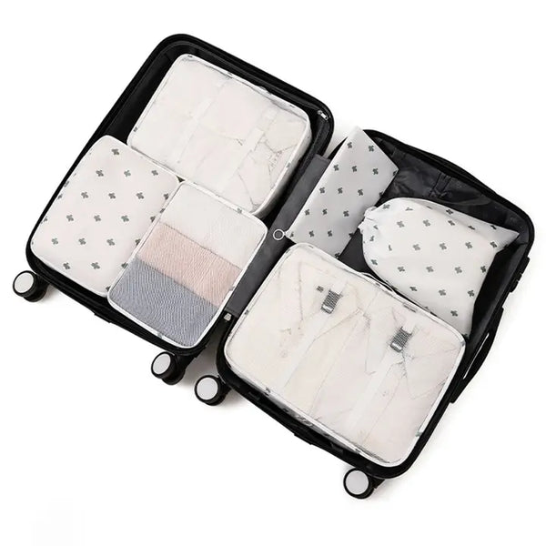 "Take Me There" 6 Piece Packing Cube Set