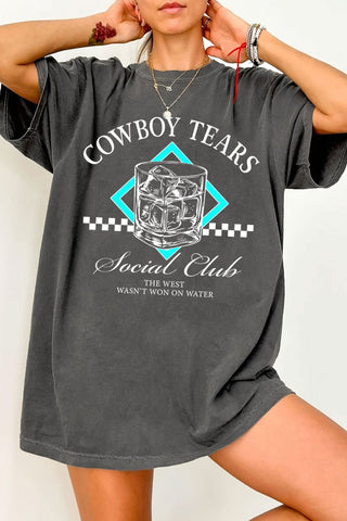 "Cowboy Tears" Graphic Tee