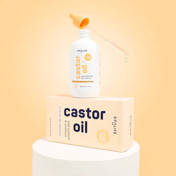 Castor Oil 100% For Hair Skin Lashes