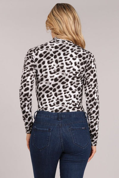 "Feel It All" Leopard Print Bodysuit