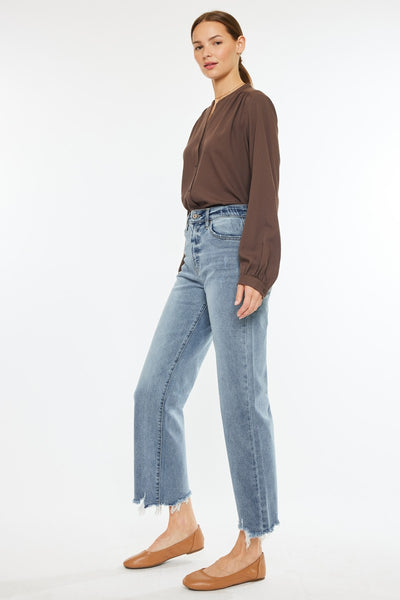 KanCan "Cheryl" High Rise Slim Wide Leg Jean