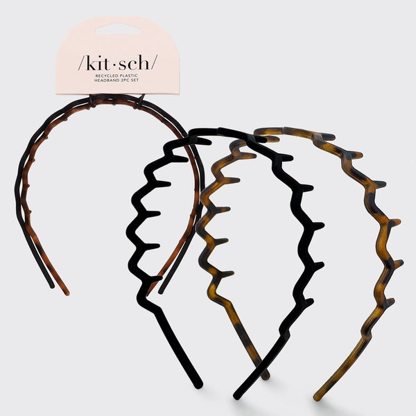 Kitsch Zig Zag Headband (2pc)