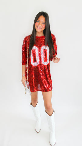 "Take Me To The Game" Sparkle Game Day Top