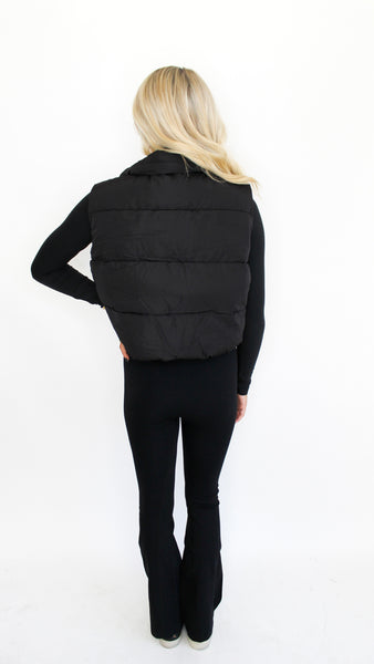 "Fall Festivities" Puffer Vest With Pockets