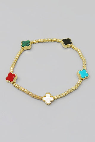 "Life in Color" Quatrefoil Bracelet