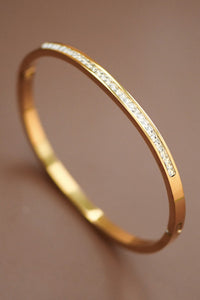 "All The Better" 18K Stainless Steel Bangle Bracelet