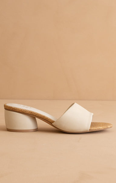 "Paloma" Low Heel Sandal