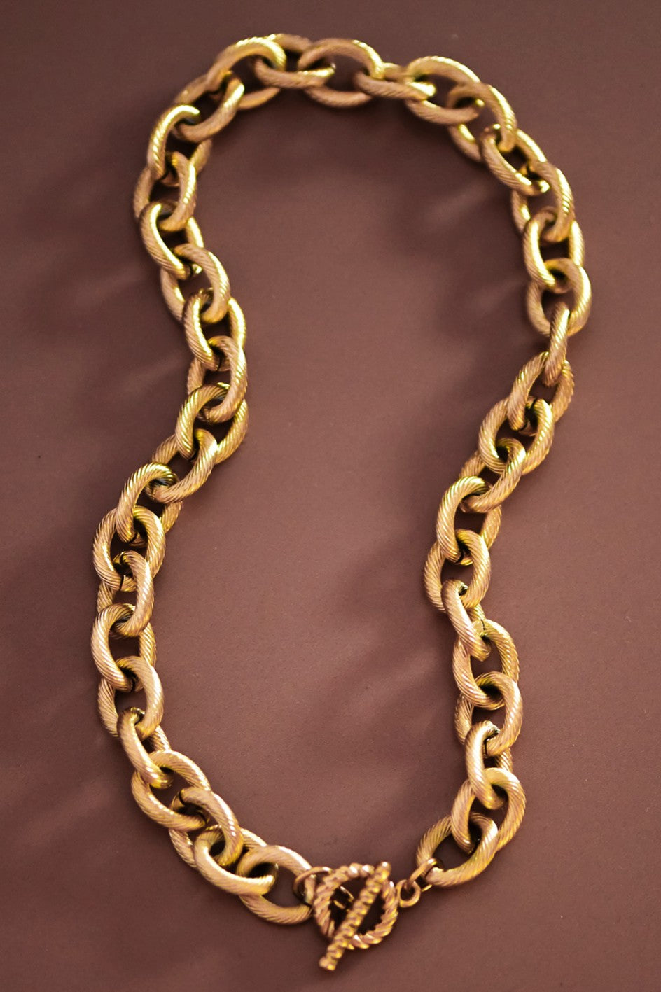 "Hand In Mine" 18K Stainless Steel Chain Necklace