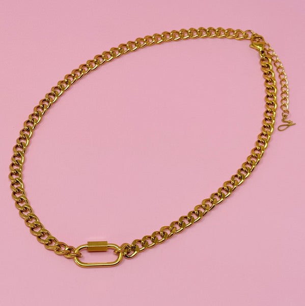 "For A Moment" Golden Luxe Chain Necklace