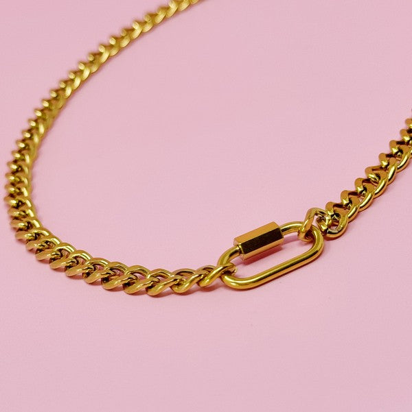 "For A Moment" Golden Luxe Chain Necklace