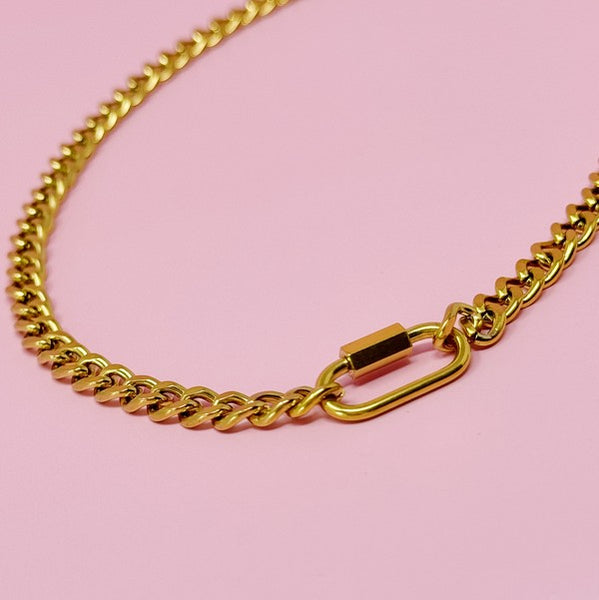 "For A Moment" Golden Luxe Chain Necklace