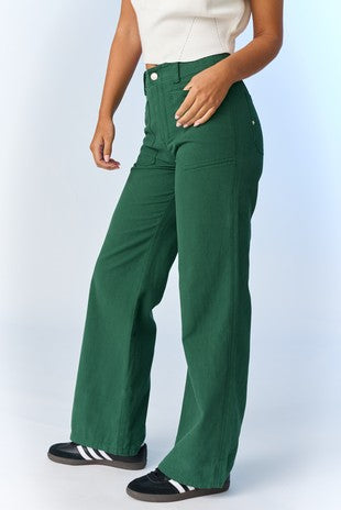 "In Those Days" Wide Leg Pants