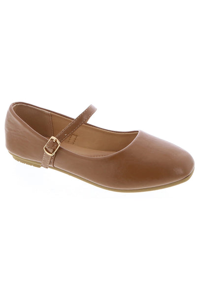 "Mary Jane" Square Toe Ballet Flats