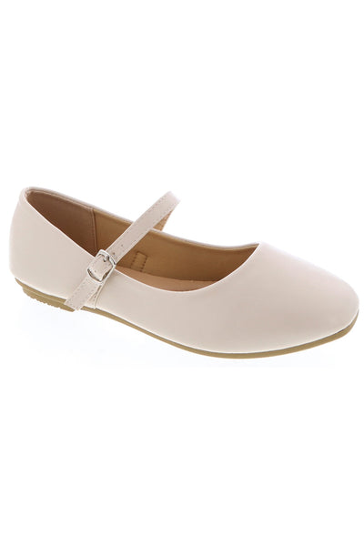 "Mary Jane" Square Toe Ballet Flats