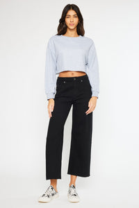 KanCan "Becca" High Rise Crop Wide Leg Jeans