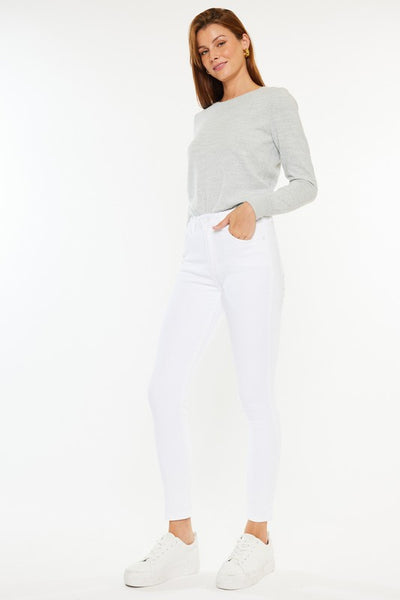 KanCan "Willow" Basic White Super Skinny Jeans