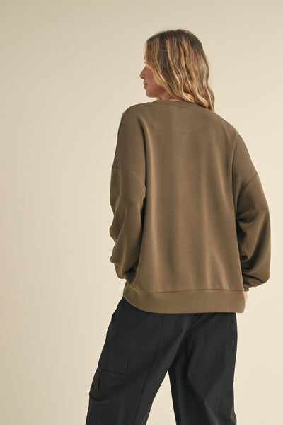 "Back To The Basics" Oversized Sweatshirt