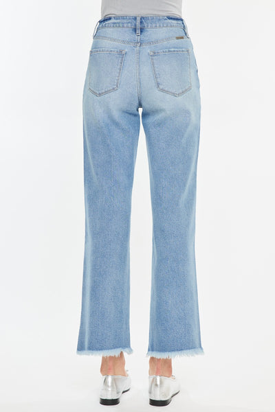 KanCan "Paris" High Rise Slim Wide Leg Jean