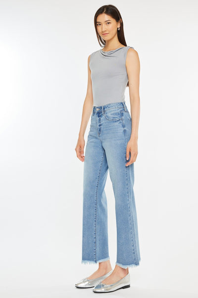 KanCan "Paris" High Rise Slim Wide Leg Jean