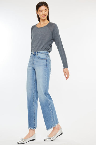 KanCan "Denise" High Rise Slim Wide Leg Jean