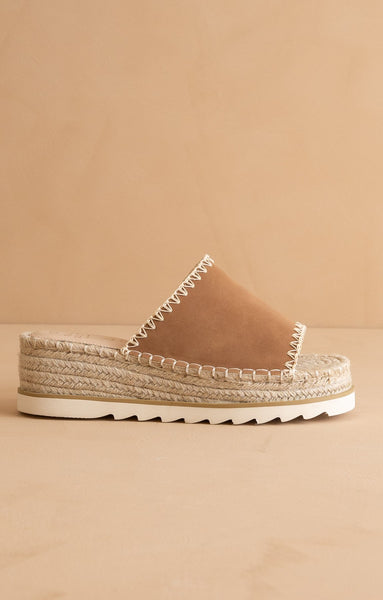 "Vista" Platform Sandal