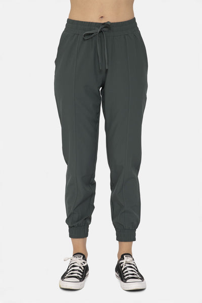 "Steer Me Right" Elastic Waistband Joggers