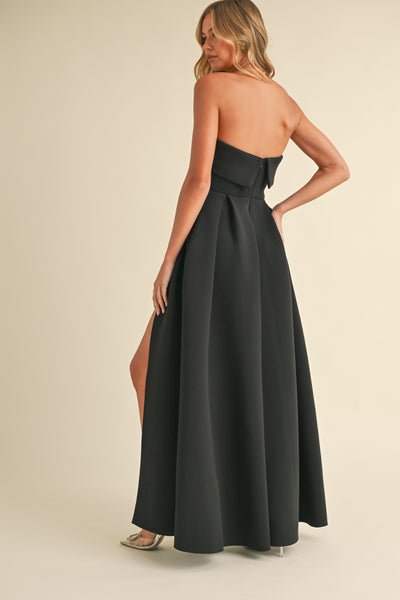 "Fade Into You" Side Slit Maxi Dress