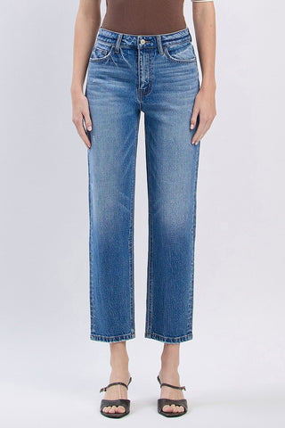 Vervet "Emmie" High Rise Mild Barrel Leg Jean