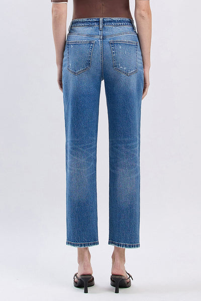 Vervet "Emmie" High Rise Mild Barrel Leg Jean