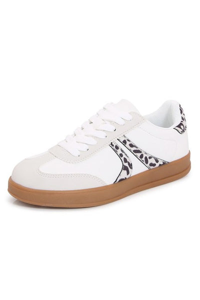 "Emily" Low Top Suede Sneakers