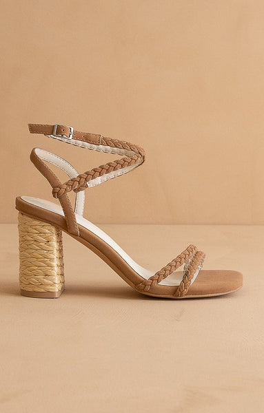 "Colmar" Braided Heel