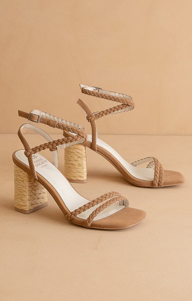 "Colmar" Braided Heel