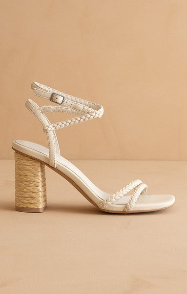 "Colmar" Braided Heel