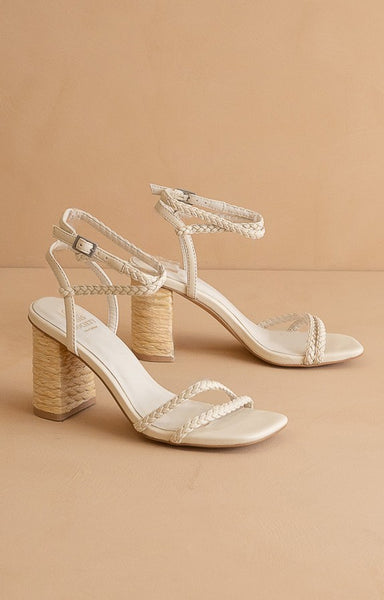 "Colmar" Braided Heel