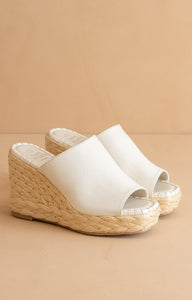 "Raina" Slip On Espadrille Wedge