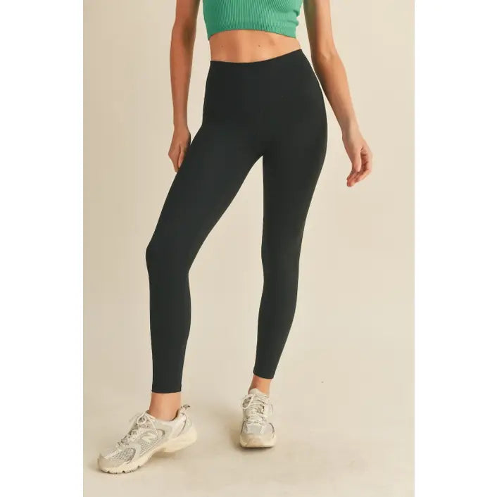 "As You Now Know" High Rise Aligned Leggings