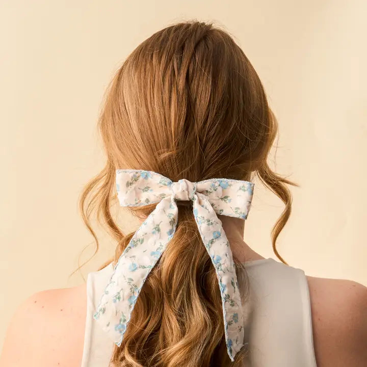 "Growing passions" Floral Hair Bow