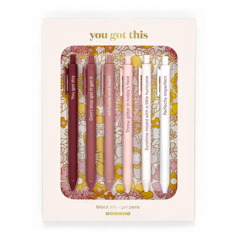 "You Got This" Quotable Gel Pen Set