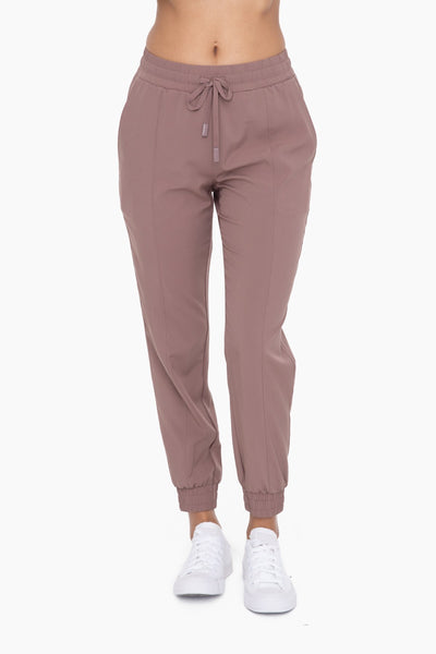 "Steer Me Right" Elastic Waistband Joggers