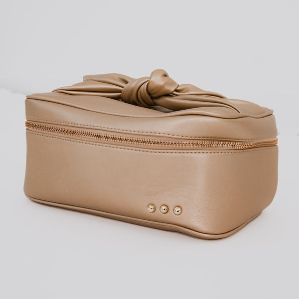 "At Your Service" Bow Makeup Bag