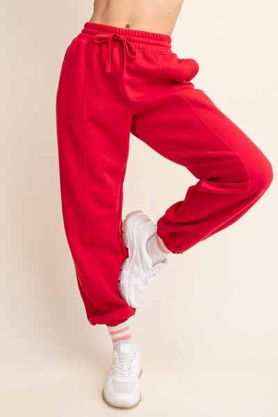 "Grateful Life" French Terry Fleece Sweatpants