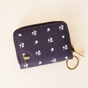 "Make It Happen" Zip Around Floral Wallets