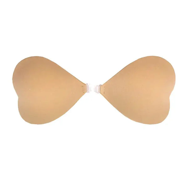 Fullness Heart Shaped Bra Beige