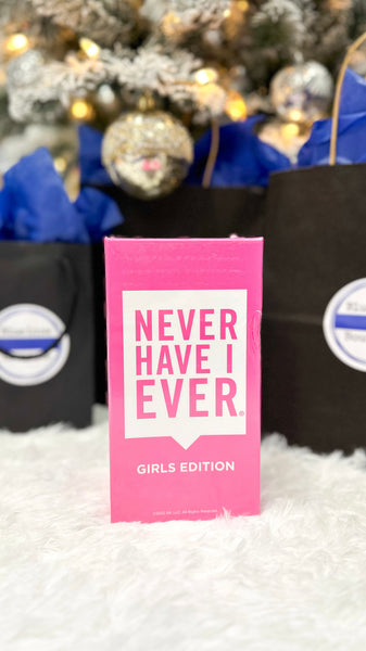 "Never Have I Ever" Girls And Bachelorette Party Card Game