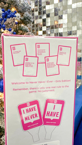 "Never Have I Ever" Girls And Bachelorette Party Card Game