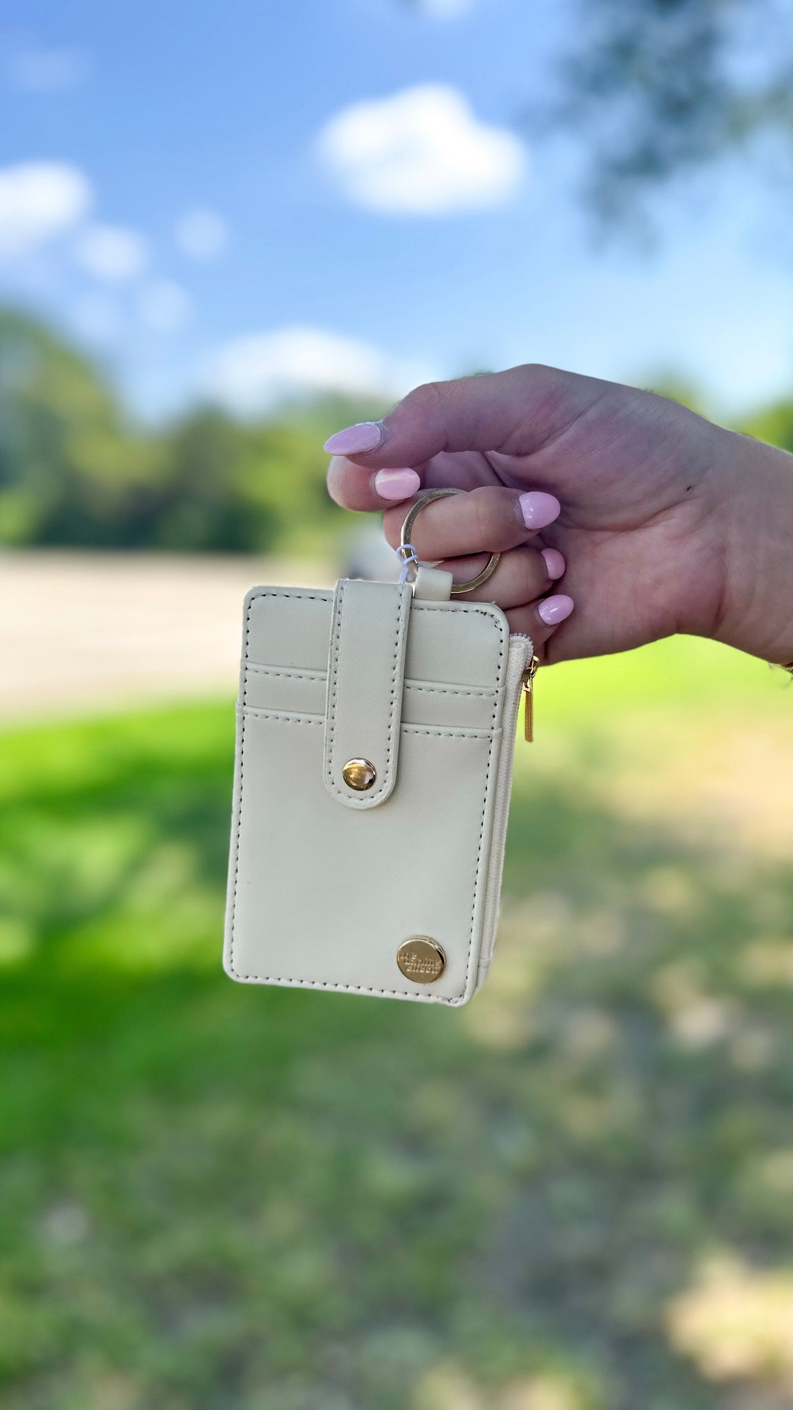 Solid Keychain Wallet