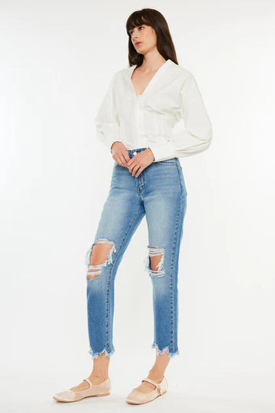 KanCan "Farrah" High Rise Mom Jean