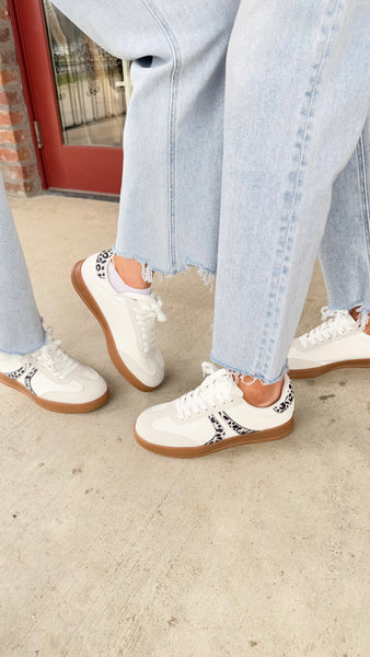 "Emily" Low Top Suede Sneakers