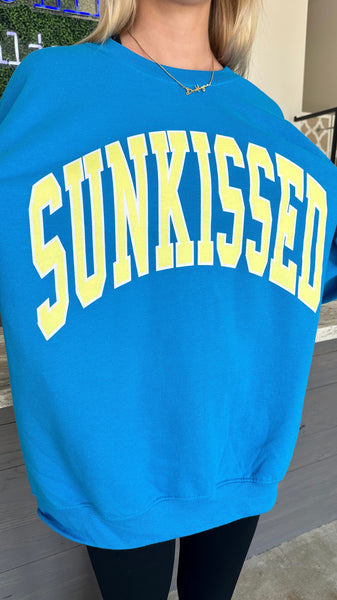 Sunkissed Oversized  Graphic Sweatshirt