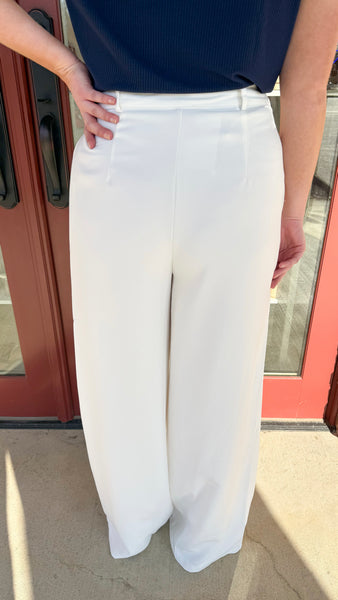 "Love In The Air" Wide Leg Dress Pants